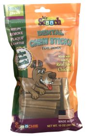 10 Ounce Mr. Scooch USA Juicy Chicken Dental Chews Small