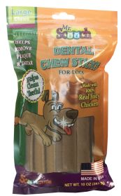 10 Ounce Mr. Scooch USA Juicy Chicken Dental Chews Large