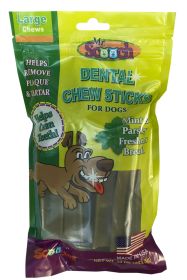 10 Ounce Mr. Scooch USA Mint Dental Chews Large