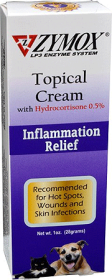 ZYMOX Hydrocortisone Cream 1oz