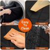 Dog Car Seat Cover Waterproof Scratchproof Pet Car Rear Protector Mat Pet Back Seat Hammock with 2 Door Slide Straps for Car Truck SUV