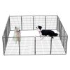 Dog Playpen Outdoor, 16 Panels Dog Pen 40" Height Dog Fence Exercise Pen with Doors for Large/Medium/Small Dogs, Portable Pet Playpen for Yard, RV, Ca